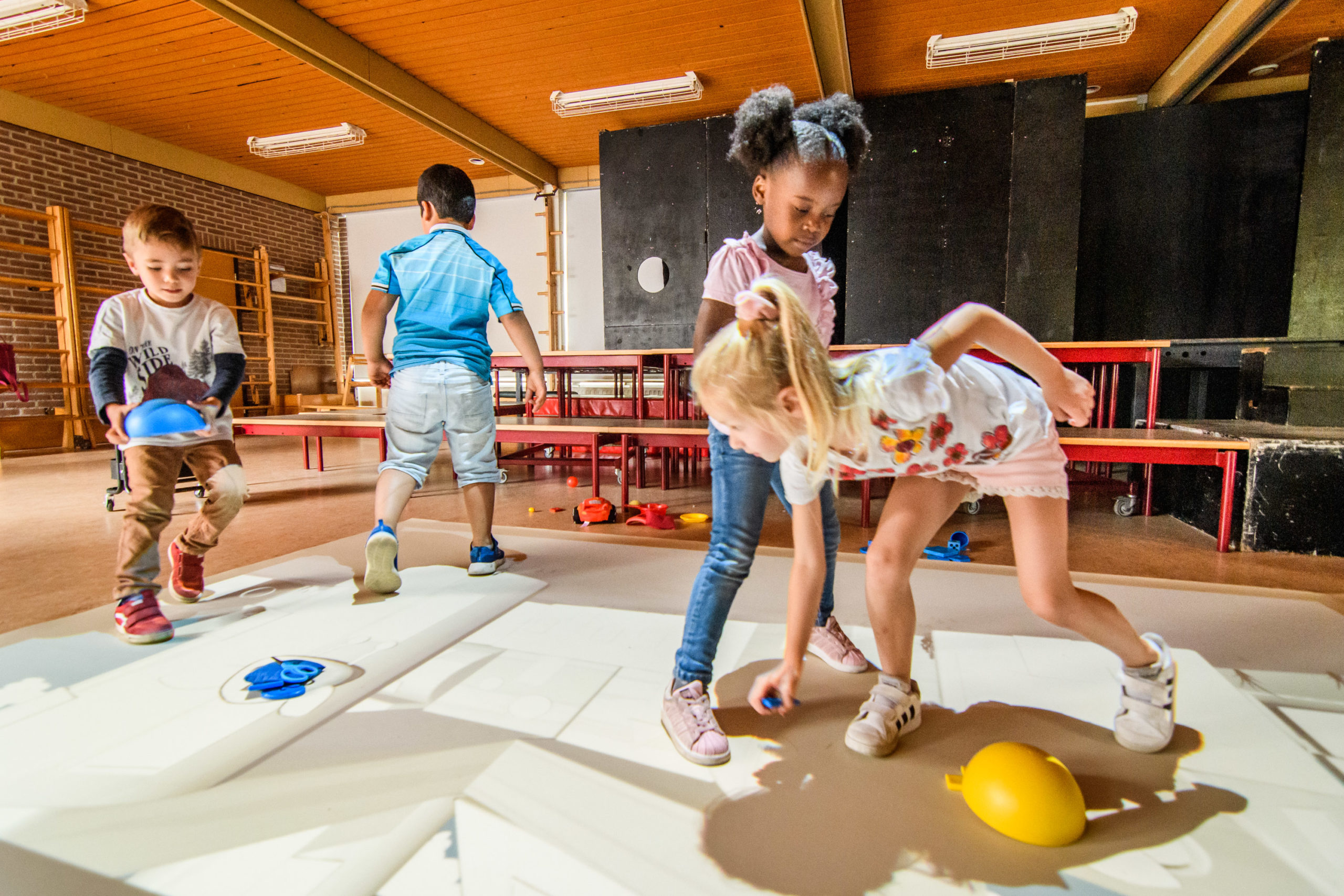 Springlab Beweegvloer op de basisschool