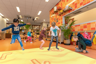 Bewegend leren op de Beweegvloer