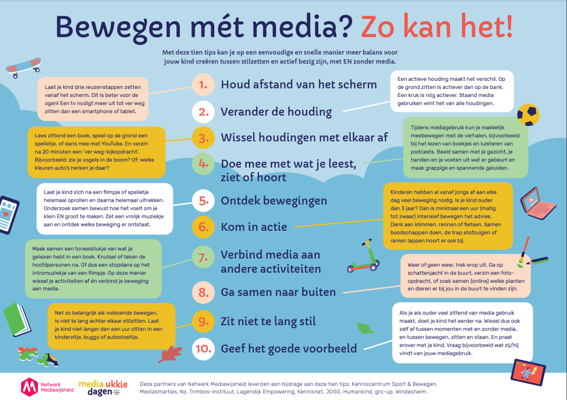 MUD tips beewegen mét media