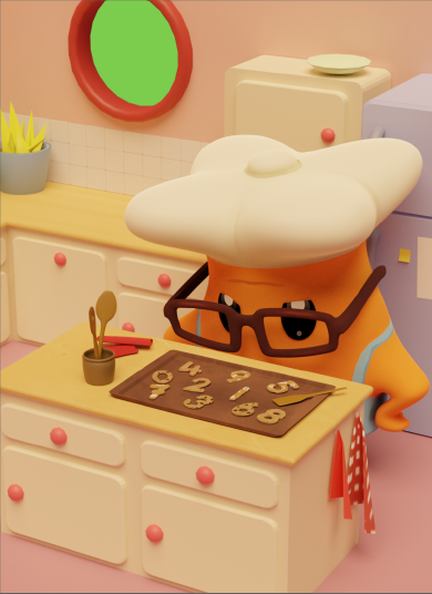 Getallenkoekjes game Beweegvloer