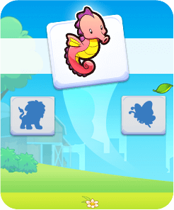Springloop Game Tellen met dieren