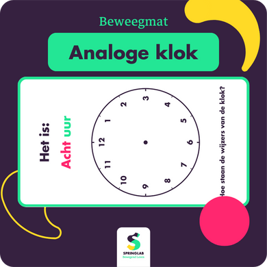 Matten_analoge klok